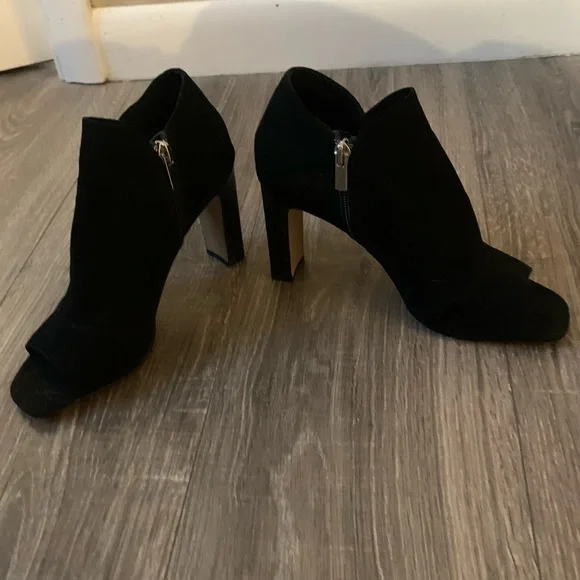 Steven By Steve Madden - Jette Open Toe Ankle Boot, black , 7M, Like New,No Box - Picture 7 of 16